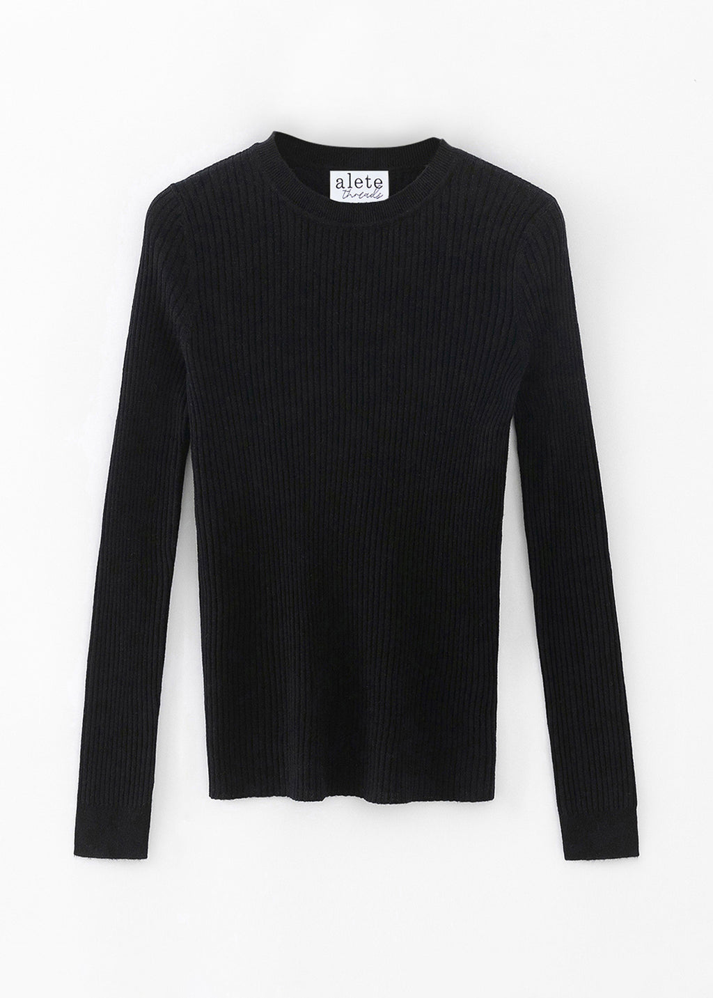 VESPA RIBBED LS CREW