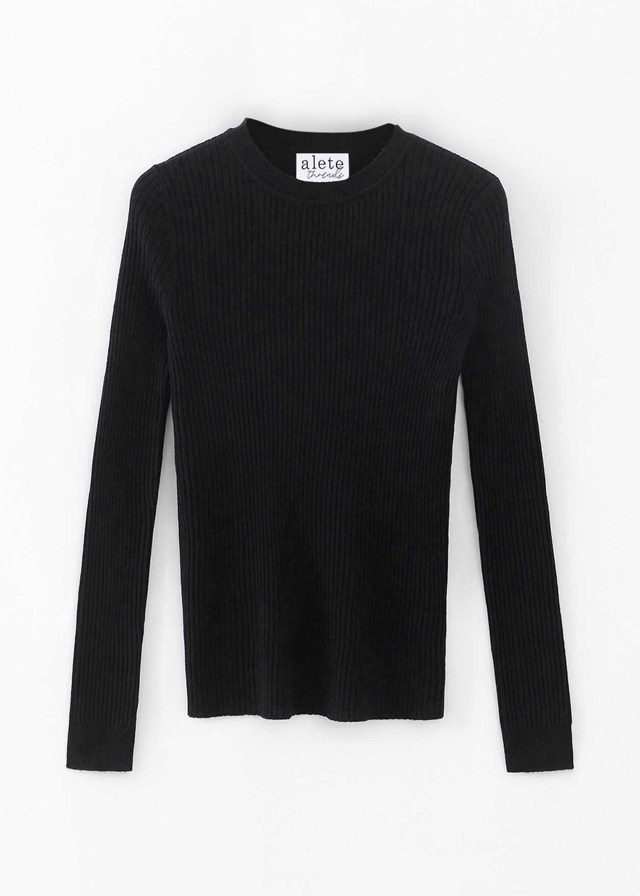 VESPA RIBBED LS CREW