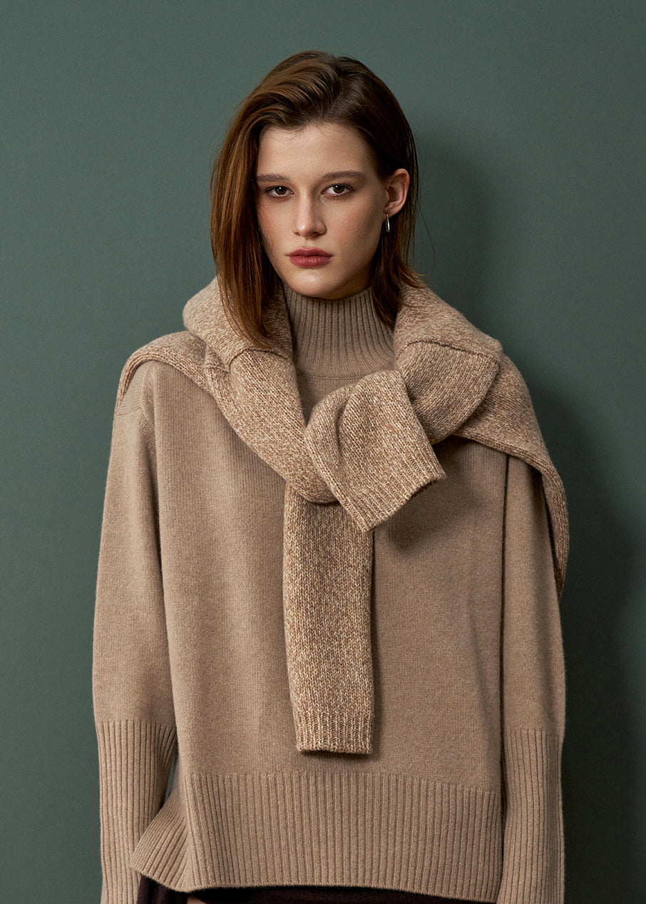 TIBER CHUNKY HI-LO HEM POLO