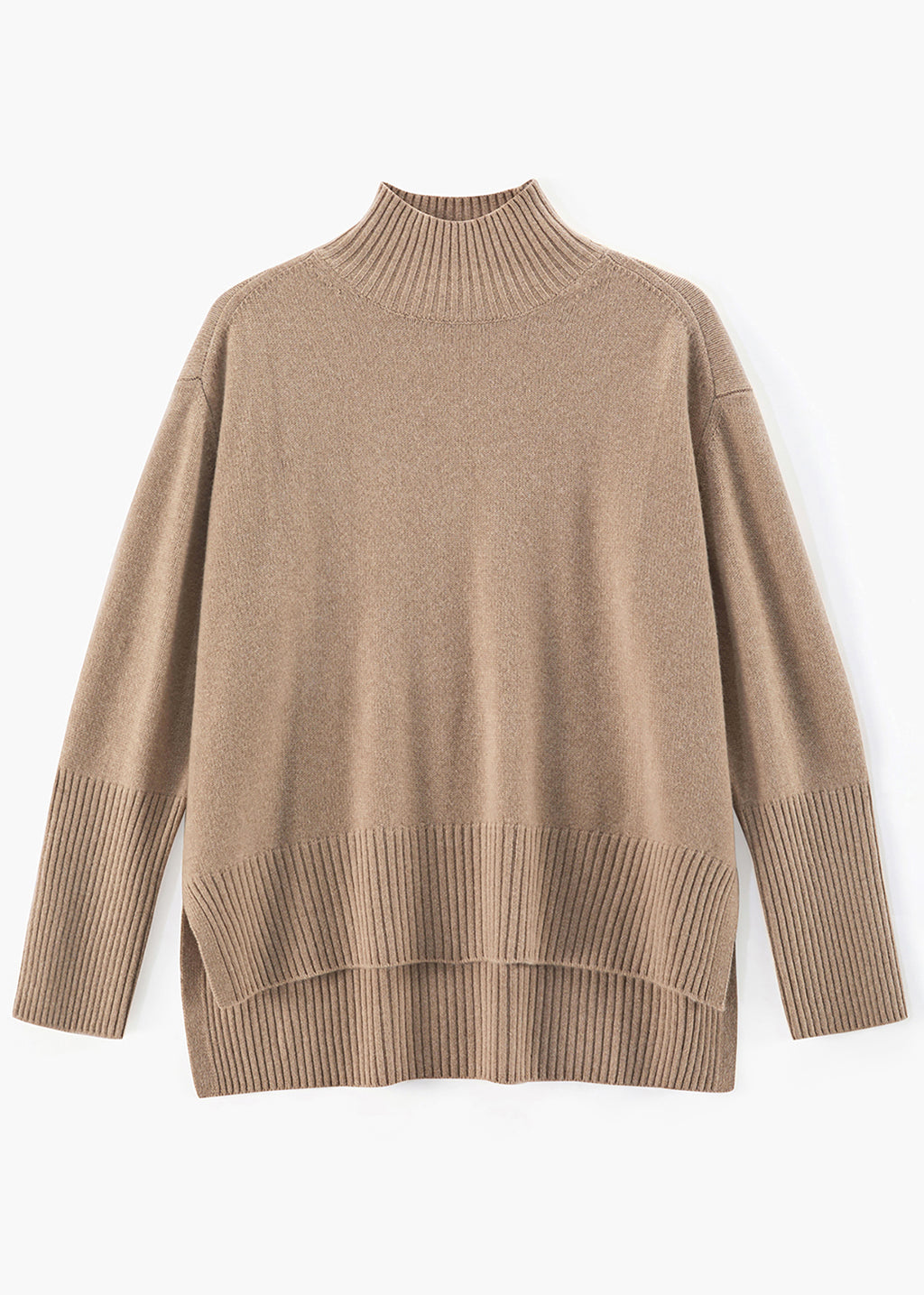 TIBER CHUNKY HI-LO HEM POLO
