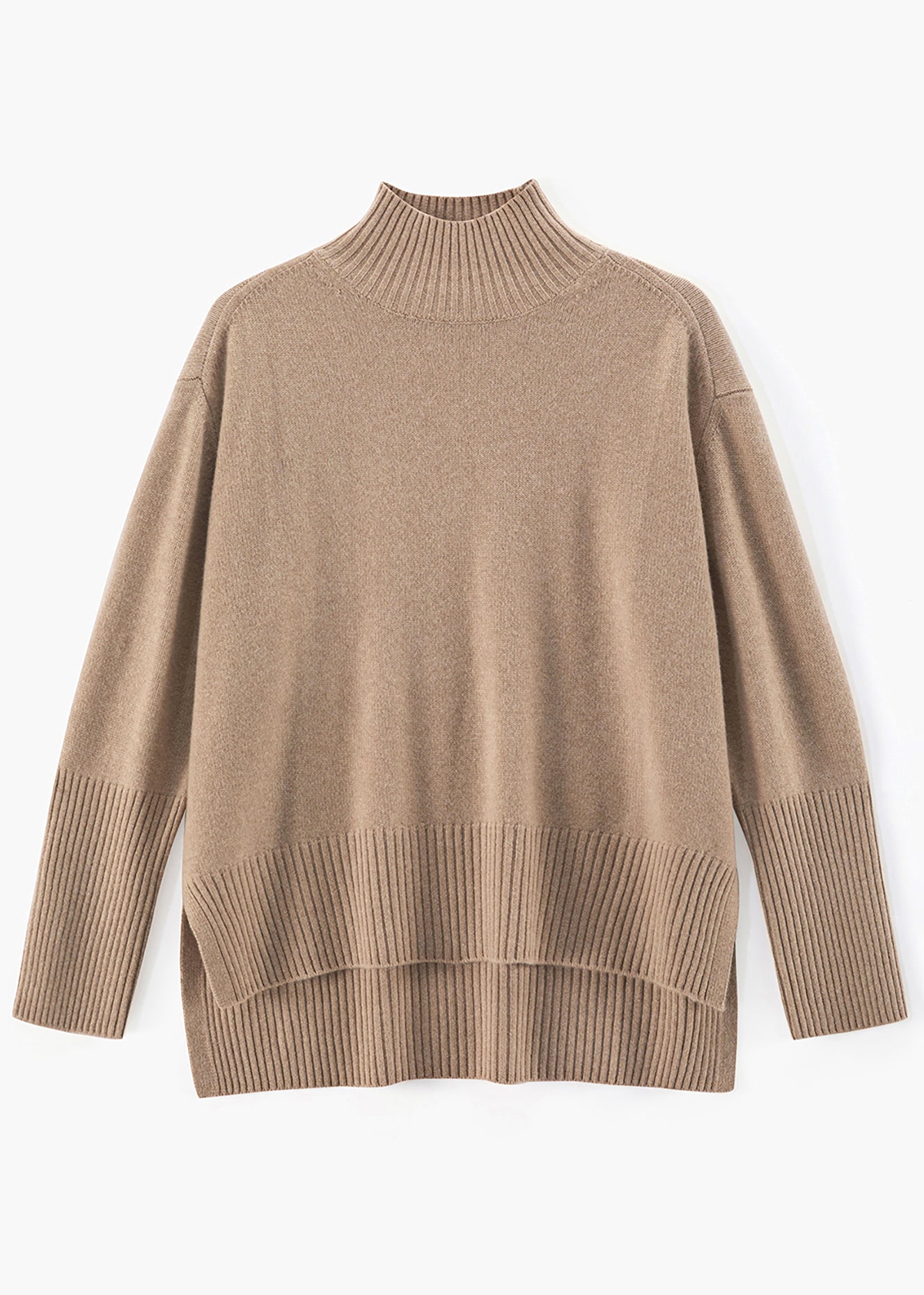 TIBER CHUNKY HI-LO HEM POLO