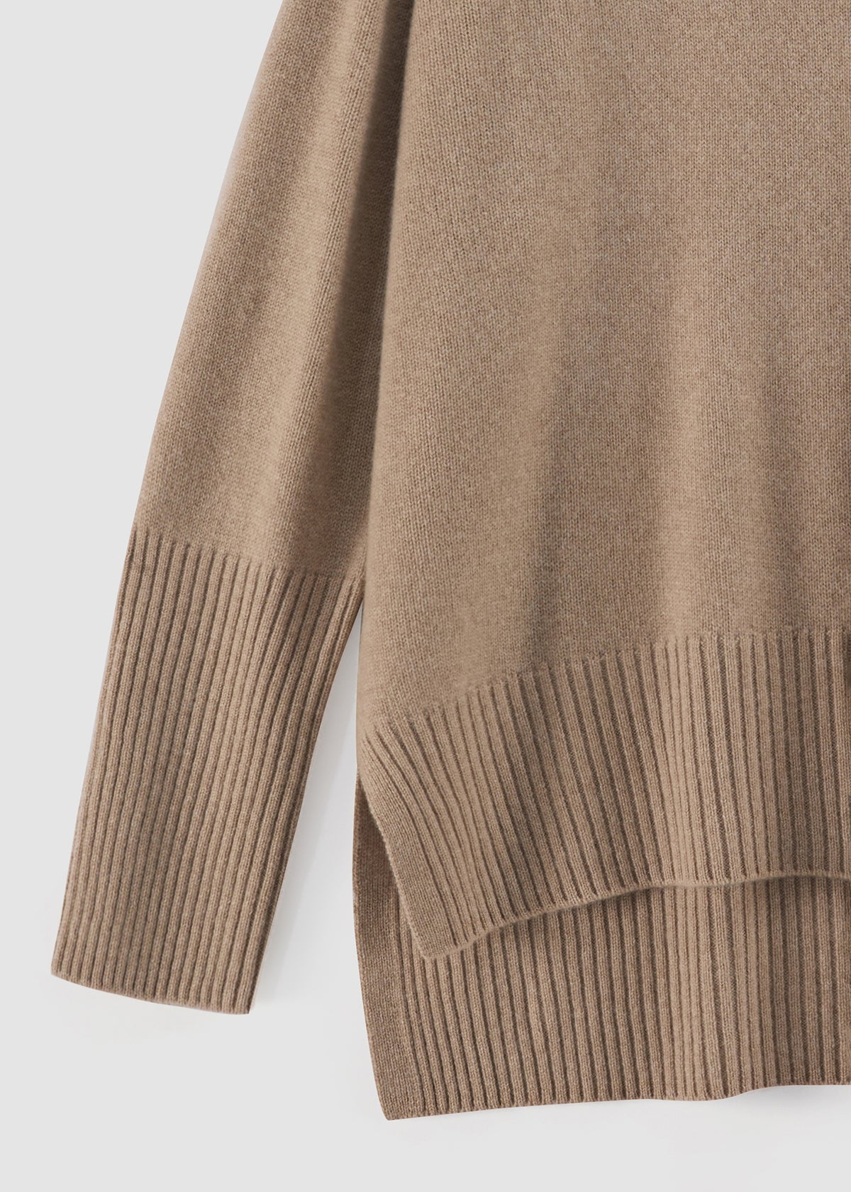 TIBER CHUNKY HI-LO HEM POLO