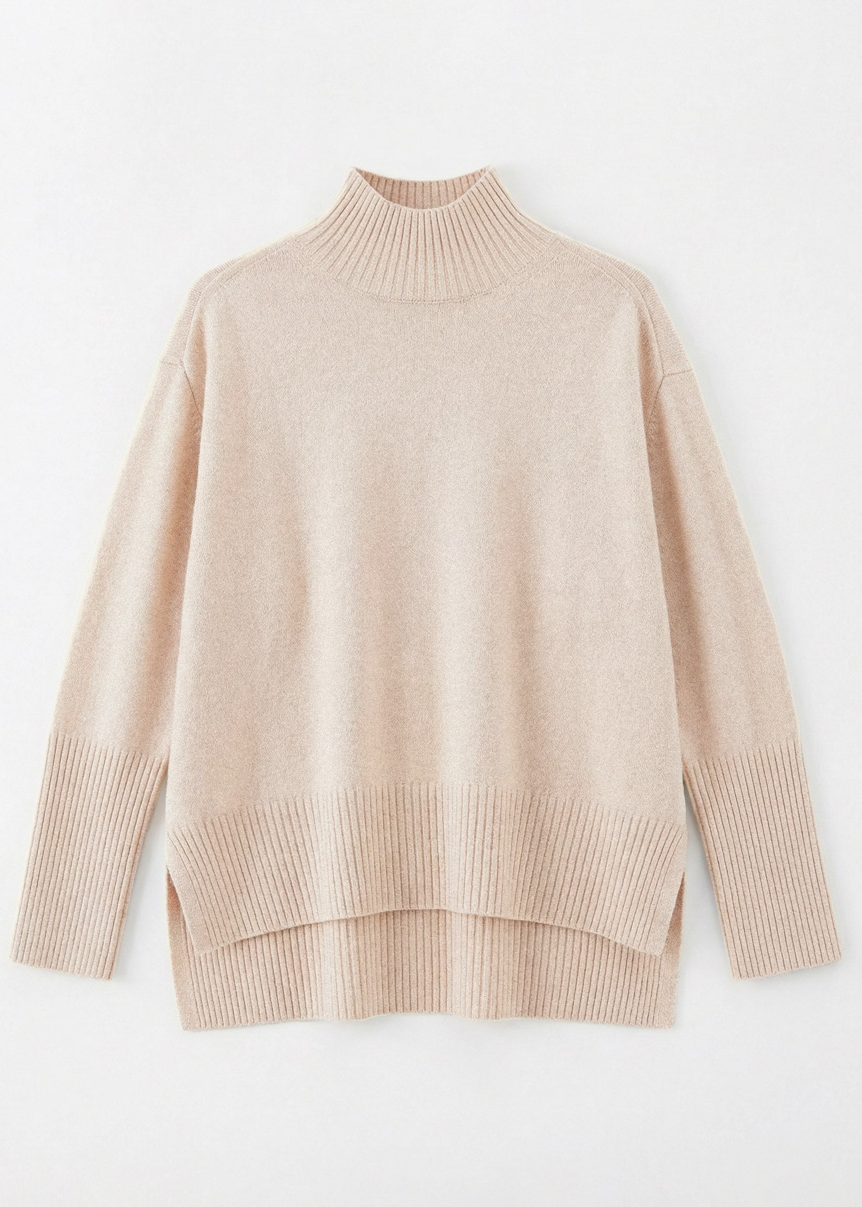 TIBER CHUNKY HI-LO HEM POLO
