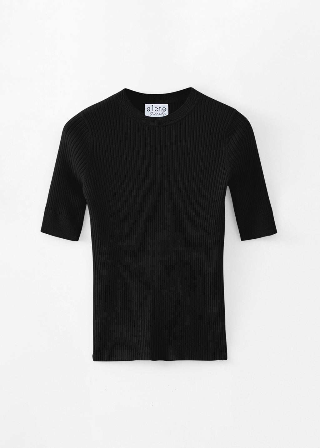 VESPA RIBBED SS CREW