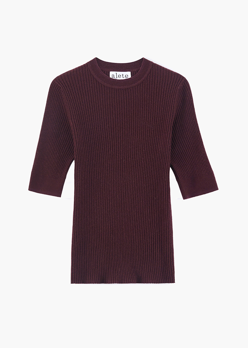 VESPA RIBBED SS CREW