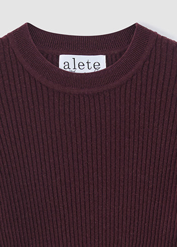 VESPA RIBBED SS CREW