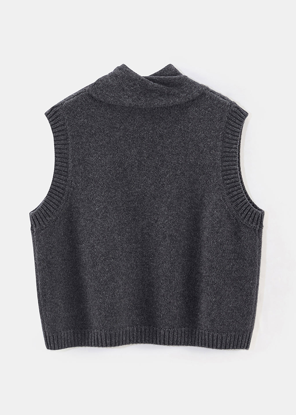 TWISTED COLLAR VEST
